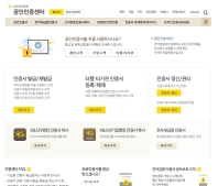 KB국민은행 공인인증센터 인증 화면