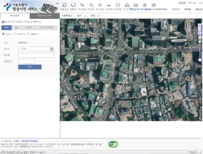 서울특별시 항공사진 서비스 인증 화면