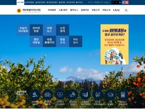 제주특별자치도의회 인증 화면