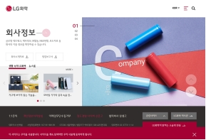 LG화학 인증 화면