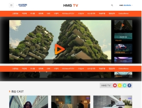 현대자동차그룹 HMG TV 인증 화면