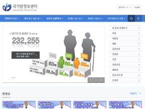 국가암정보센터 인증 화면