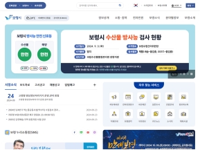 보령시청					 					 인증 화면