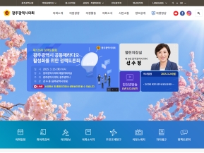 광주광역시의회					 					 인증 화면