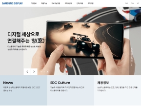 삼성디스플레이 인증 화면