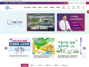 세종특별자치시청 인증 화면